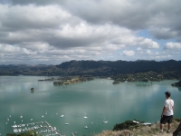Looking out over Whangaroa